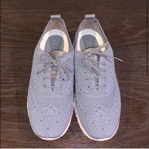Cole Han zero grand grey oxfords sz 6